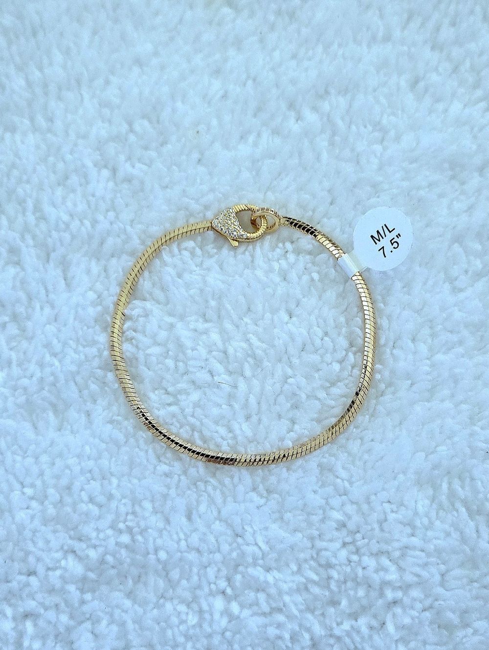 Serefina Round Snake🐍 Chain⛓️ Bracelet - NWT